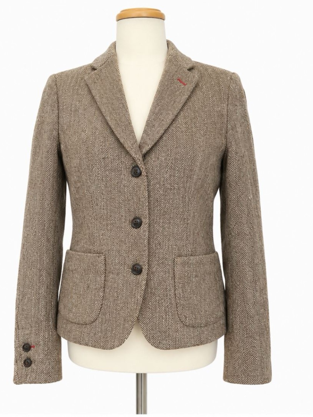 Ines De La Fressange for Uniqlo Herringbone Blazer XS